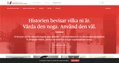 Desktop Screenshot of naringslivshistoria.se